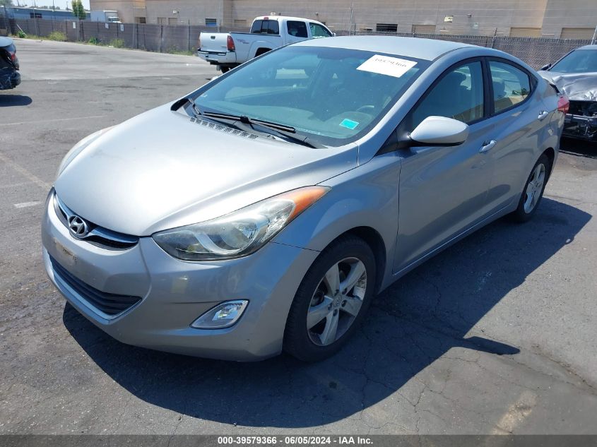 2013 Hyundai Elantra Gls VIN: KMHDH4AE1DU954939 Lot: 39579366