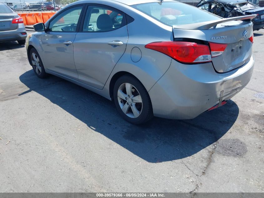 2013 Hyundai Elantra Gls VIN: KMHDH4AE1DU954939 Lot: 39579366