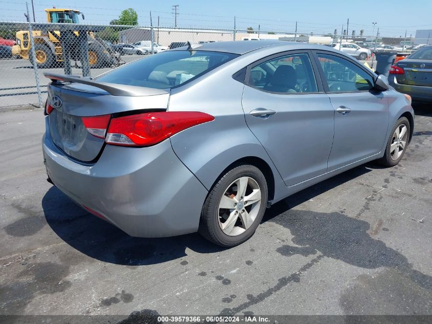 2013 Hyundai Elantra Gls VIN: KMHDH4AE1DU954939 Lot: 39579366