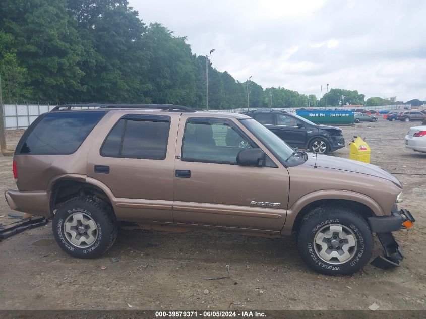 2003 Chevrolet Blazer Ls VIN: 1GNDT13X33K175608 Lot: 39579371