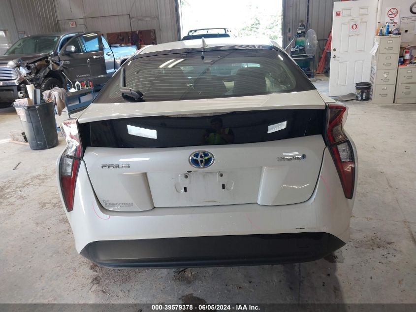 2016 Toyota Prius Three VIN: JTDKARFU3G3014326 Lot: 39579378