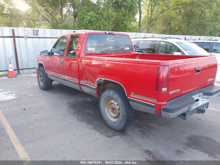 1996 GMC Sierra K1500 VIN: 2GTEK19R1T1553336 Lot: 39579381