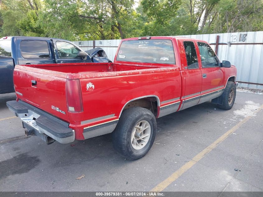 1996 GMC Sierra K1500 VIN: 2GTEK19R1T1553336 Lot: 39579381