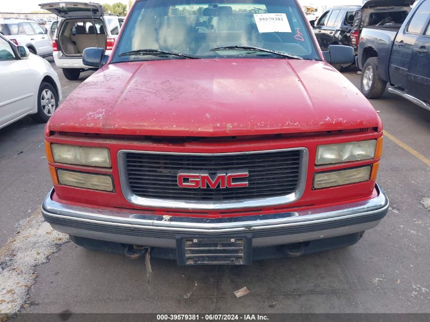 1996 GMC Sierra K1500 VIN: 2GTEK19R1T1553336 Lot: 39579381