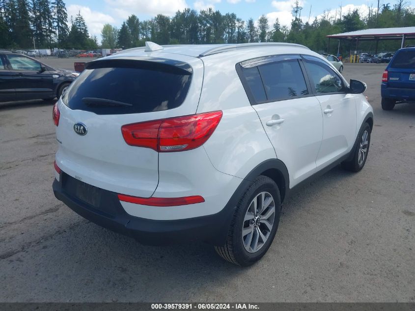 2015 Kia Sportage Lx VIN: KNDPB3AC5F7696423 Lot: 39579391