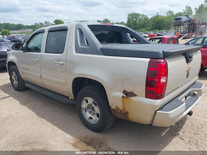 2007 Chevrolet Avalanche 1500 Lt VIN: 3GNFK12387G257860 Lot: 39579395