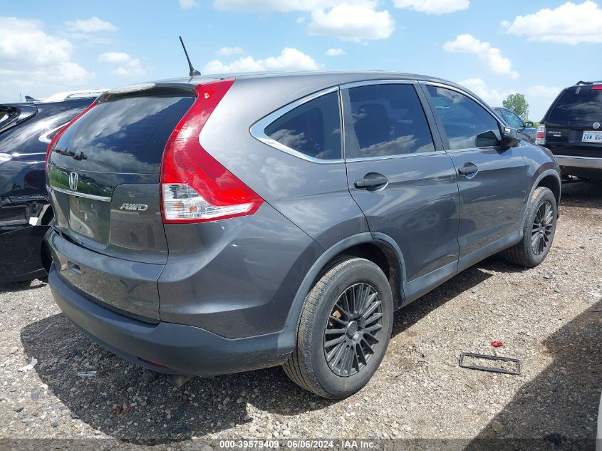 2013 Honda Cr-V Lx VIN: 2HKRM4H30DH671100 Lot: 39579409