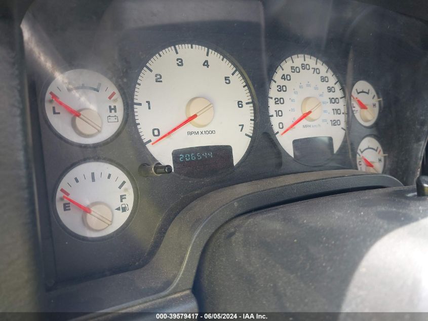 2002 Dodge Ram 1500 St VIN: 3D7HA18Z32G207737 Lot: 39579417