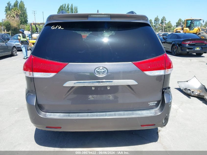 2011 Toyota Sienna Limited VIN: 5TDDK3DC0BS004728 Lot: 39579422