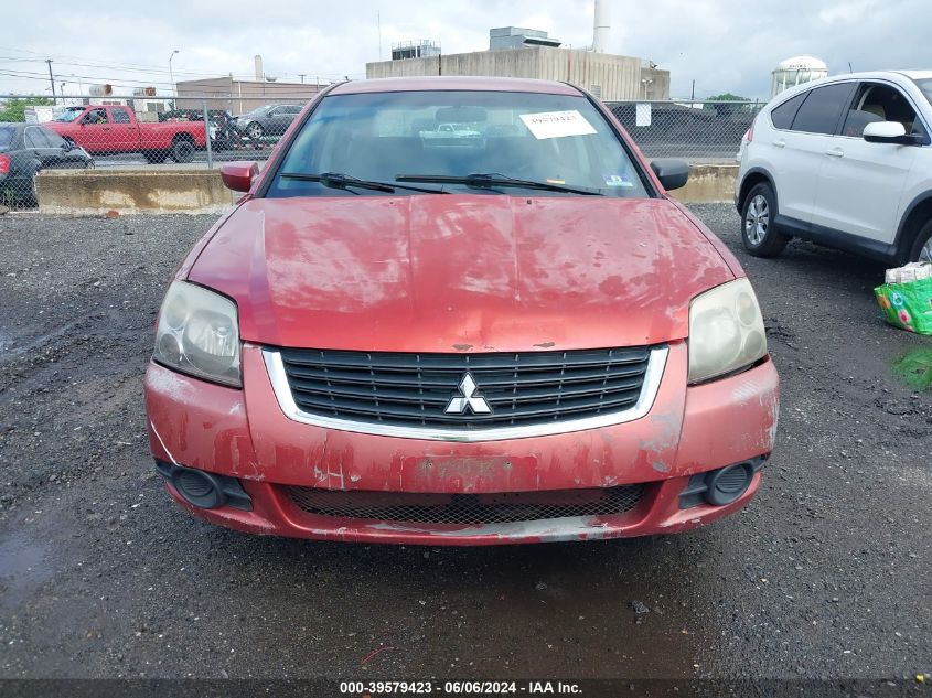 2009 Mitsubishi Galant Es/Sport Edition VIN: 4A3AB36F89E035992 Lot: 39579423