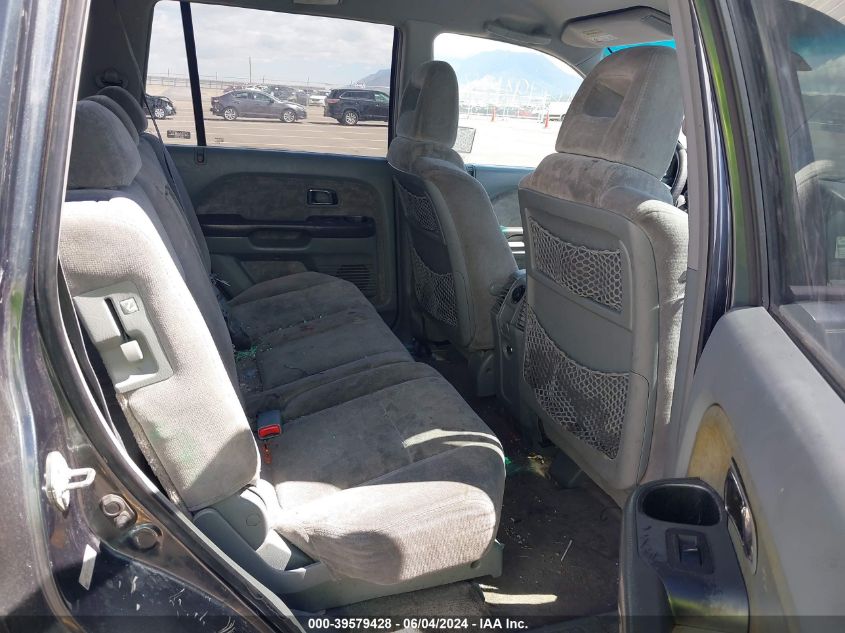 2005 Honda Pilot Ex VIN: 5FNYF18445B039293 Lot: 39579428