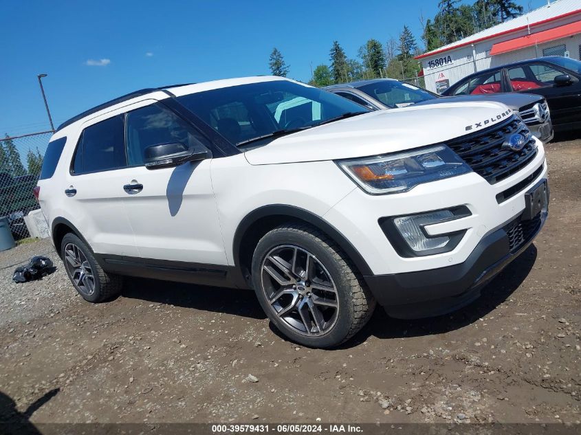 2016 Ford Explorer Sport VIN: 1FM5K8GT2GGD14700 Lot: 39579431