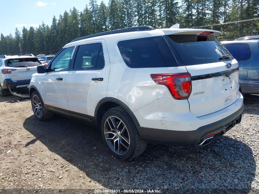 2016 Ford Explorer Sport VIN: 1FM5K8GT2GGD14700 Lot: 39579431