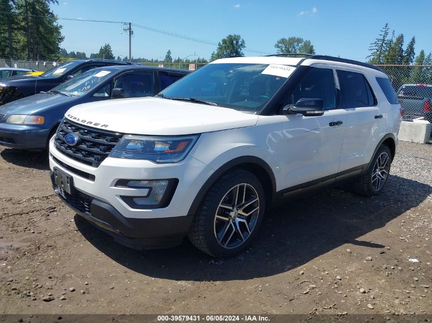 2016 Ford Explorer Sport VIN: 1FM5K8GT2GGD14700 Lot: 39579431