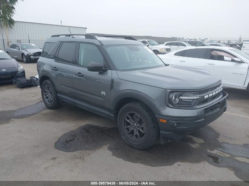 2021 Ford Bronco Sport Big Bend VIN: 3FMCR9B62MRA80590 Lot: 39579438