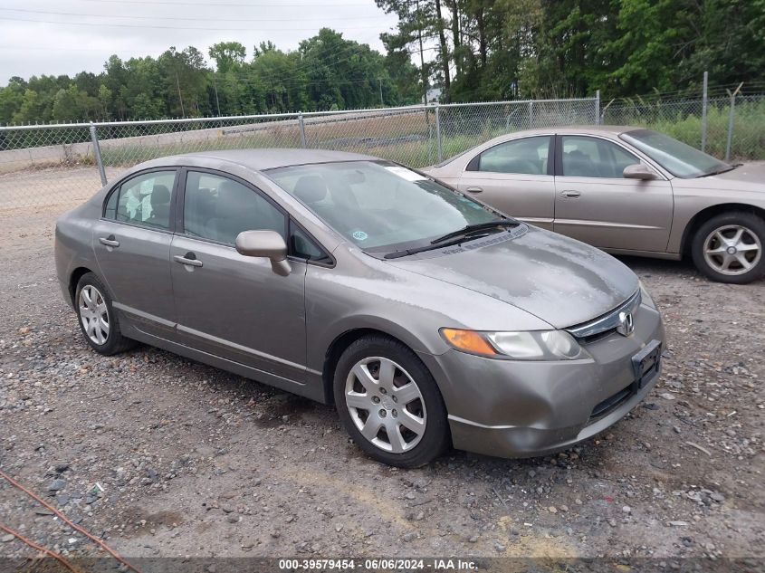 2HGFA15547H509999 | 2007 HONDA CIVIC