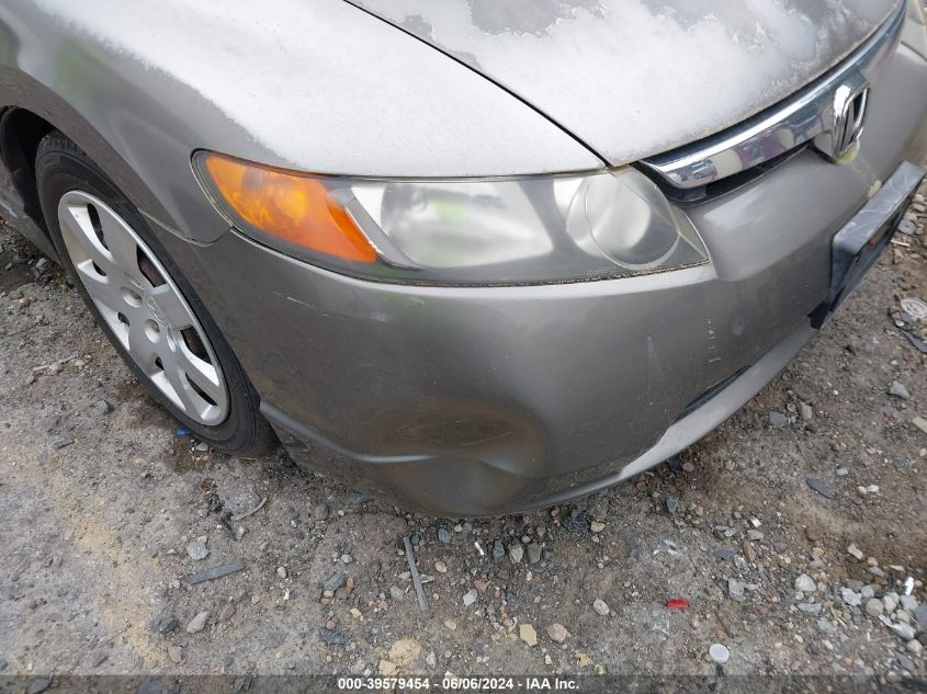 2007 Honda Civic Lx VIN: 2HGFA15547H509999 Lot: 39579454