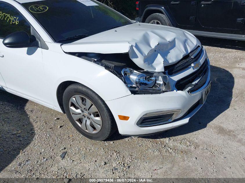 2015 Chevrolet Cruze Ls Auto VIN: 1G1PA5SH3F7140922 Lot: 39579456