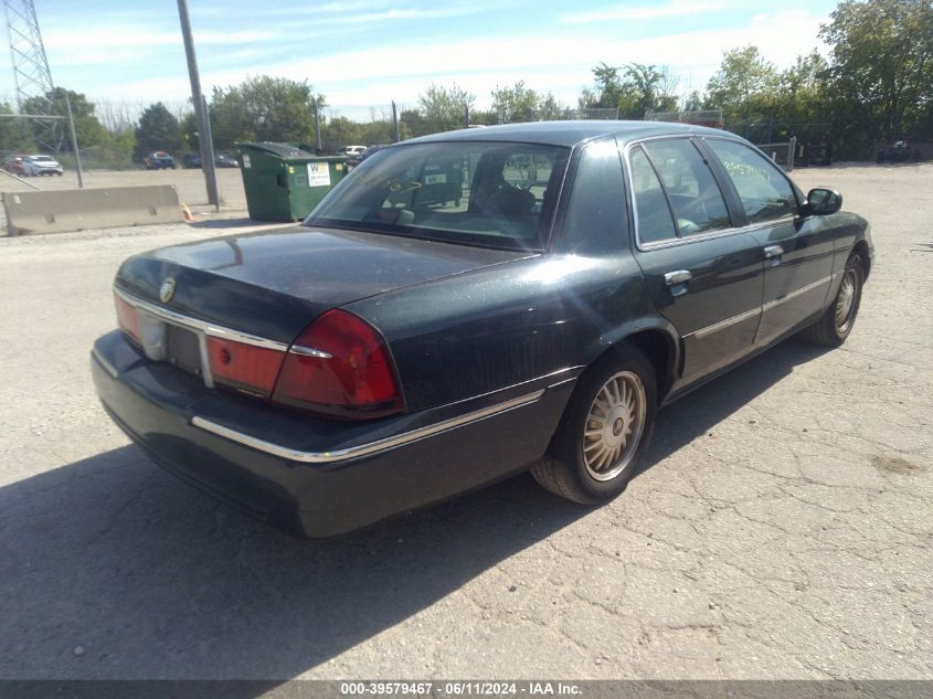 1998 Mercury Grand Marquis Ls/Limited VIN: 2MEFM75W2WX693554 Lot: 39579467