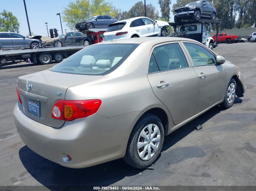 2009 Toyota Corolla Le VIN: 1NXBU40E49Z119493 Lot: 39579483