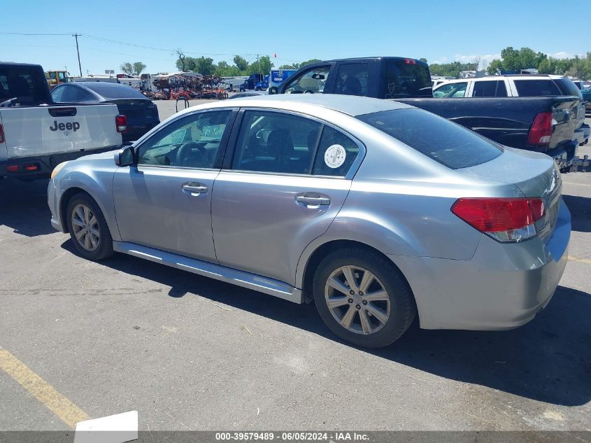 2012 Subaru Legacy 2.5I VIN: 4S3BMCA64C3003925 Lot: 39579489