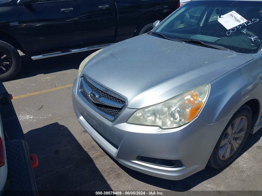 2012 SUBARU LEGACY VIN: 4S3BMCA64C3003925