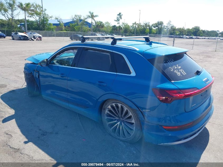 2019 Audi E-Tron Premium Plus VIN: WA1VABGE1KB008688 Lot: 39579494