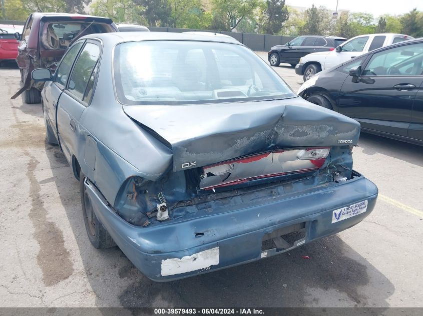 1996 Toyota Corolla Dx VIN: 1NXBB02E7TZ471910 Lot: 39579493