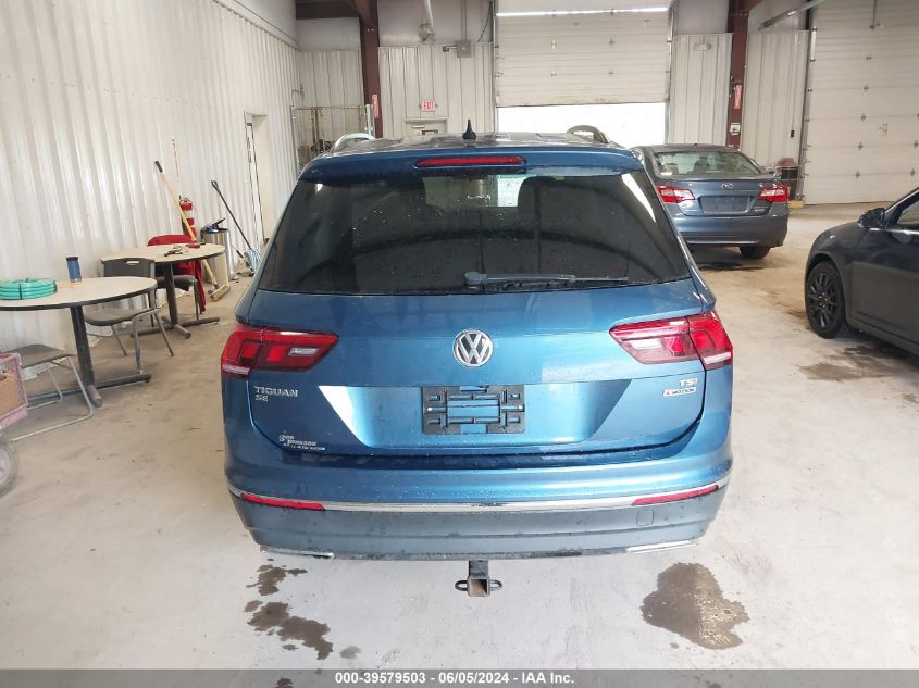 2018 Volkswagen Tiguan 2.0T Se/2.0T Sel VIN: 3VV2B7AX0JM013337 Lot: 39579503