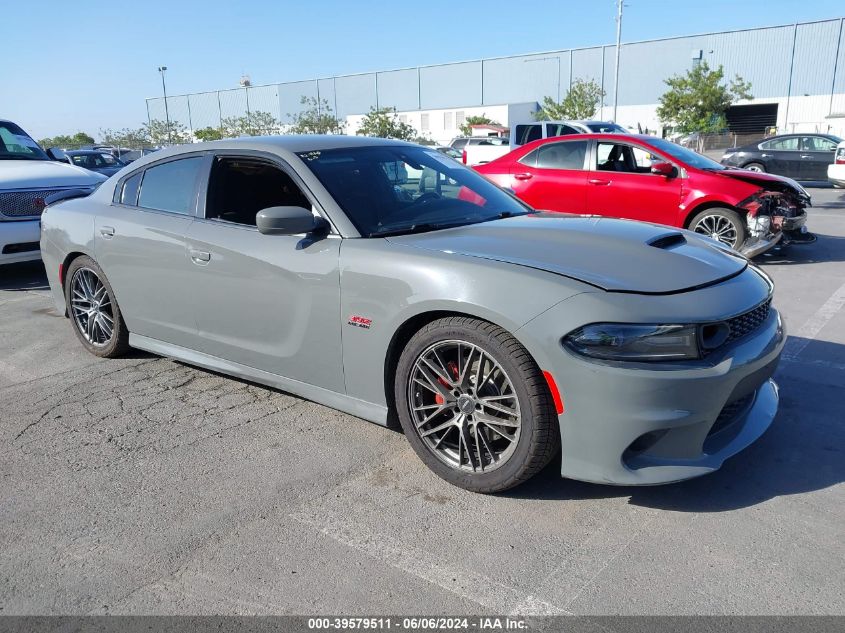 2019 Dodge Charger Scat Pack Rwd VIN: 2C3CDXGJ1KH615653 Lot: 39579511