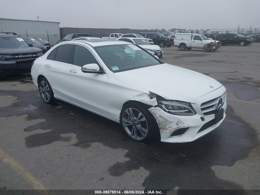 WDDWF8DB4LR546244 2020 MERCEDES-BENZ C CLASS - Image 1