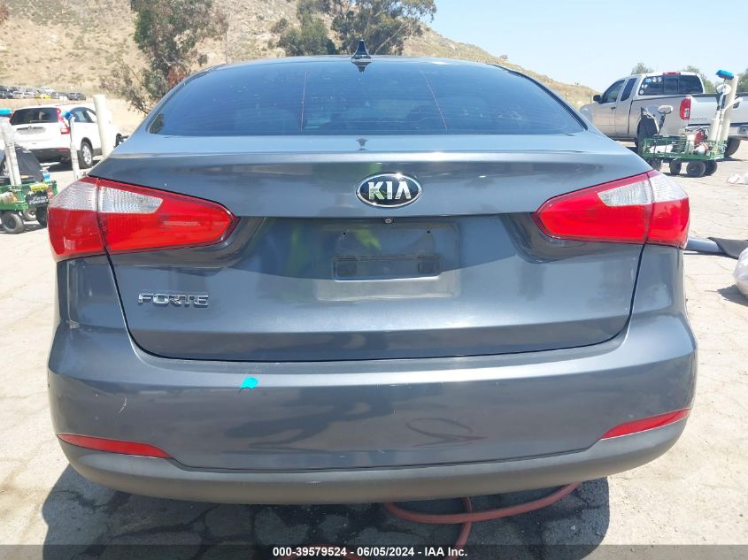 2016 Kia Forte Lx VIN: KNAFX4A65G5532337 Lot: 39579524