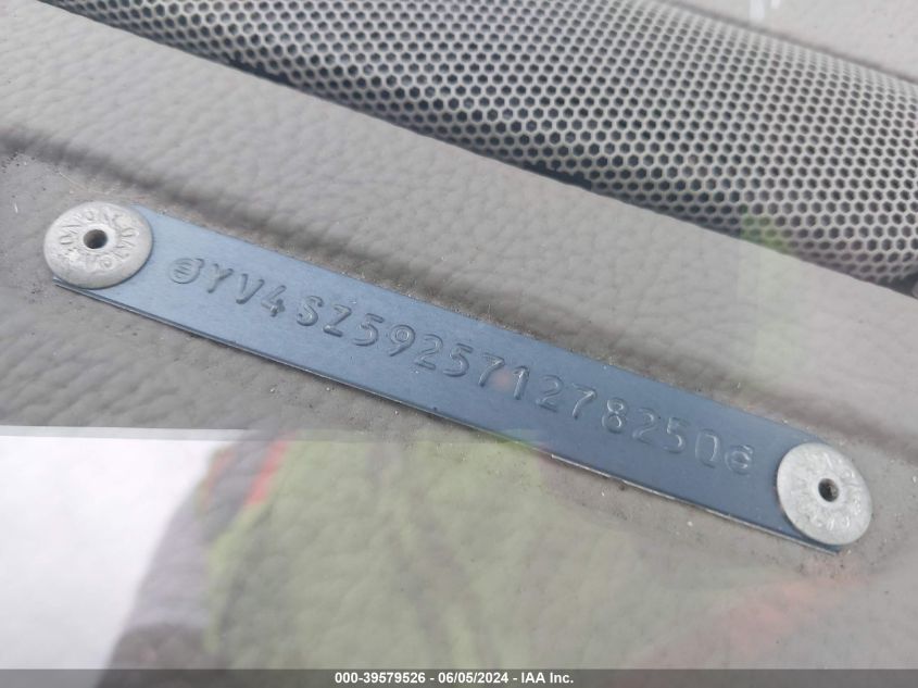 2007 Volvo Xc70 2.5T VIN: YV4SZ592571278250 Lot: 39579526