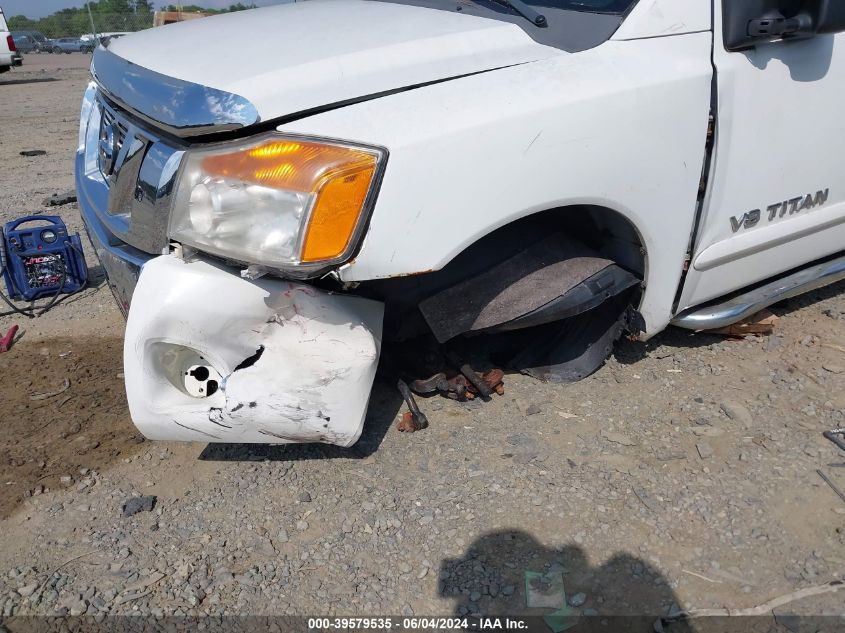 2008 Nissan Titan Se VIN: 1N6AA07F38N308819 Lot: 39579535