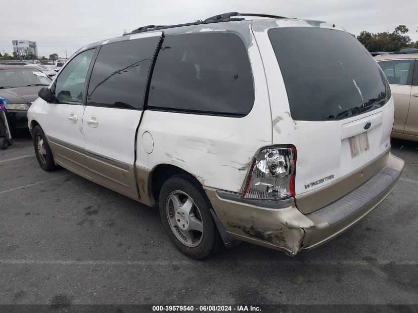 1999 Ford Windstar Sel VIN: 2FMZA5343XBA76722 Lot: 39579540