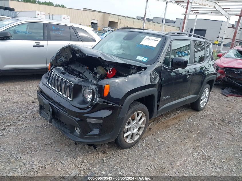 VIN ZACNJDBBXMPN16811 2021 JEEP RENEGADE LATITUDE