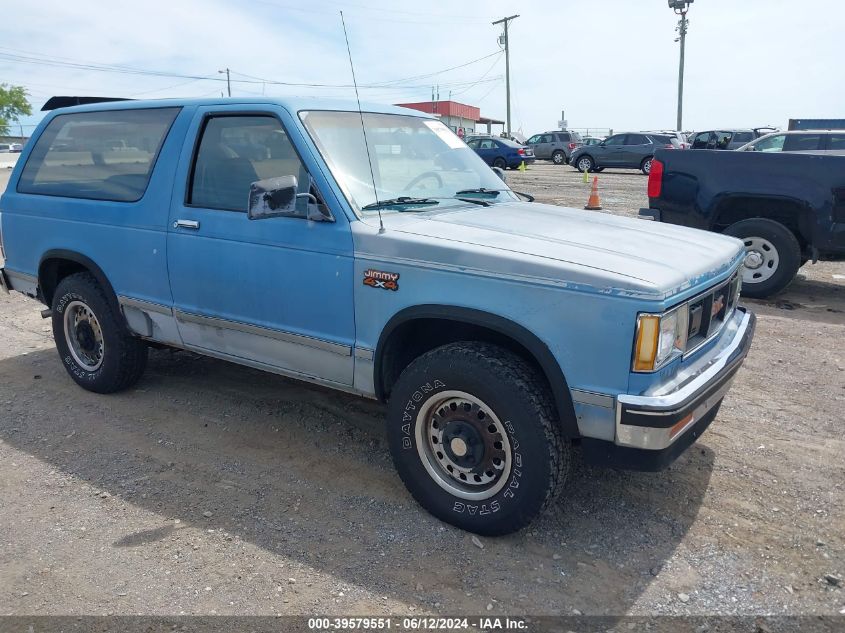 1985 GMC S15 Jimmy VIN: 1G5CT18B5F8512550 Lot: 39579551