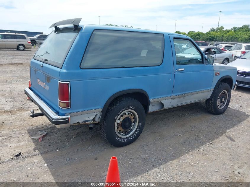 1985 GMC S15 Jimmy VIN: 1G5CT18B5F8512550 Lot: 39579551