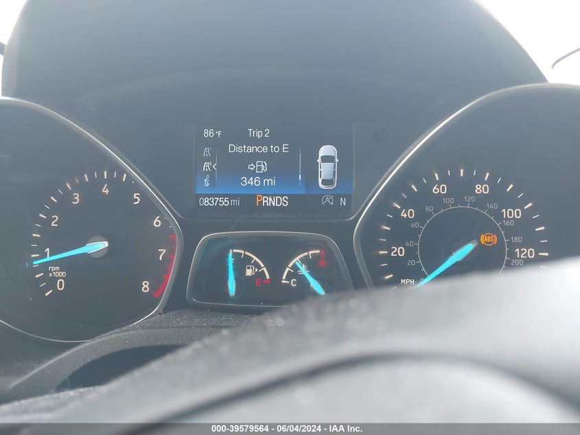 2017 Ford Escape Se VIN: 1FMCU9GD5HUB60390 Lot: 39579564