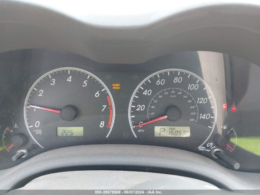 2009 Toyota Corolla Le VIN: 1NXBU40E19Z117989 Lot: 39579569