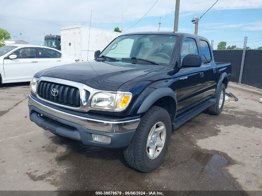 2002 Toyota Tacoma Prerunner V6 VIN: 5TEGN92N32Z085853 Lot: 39579579