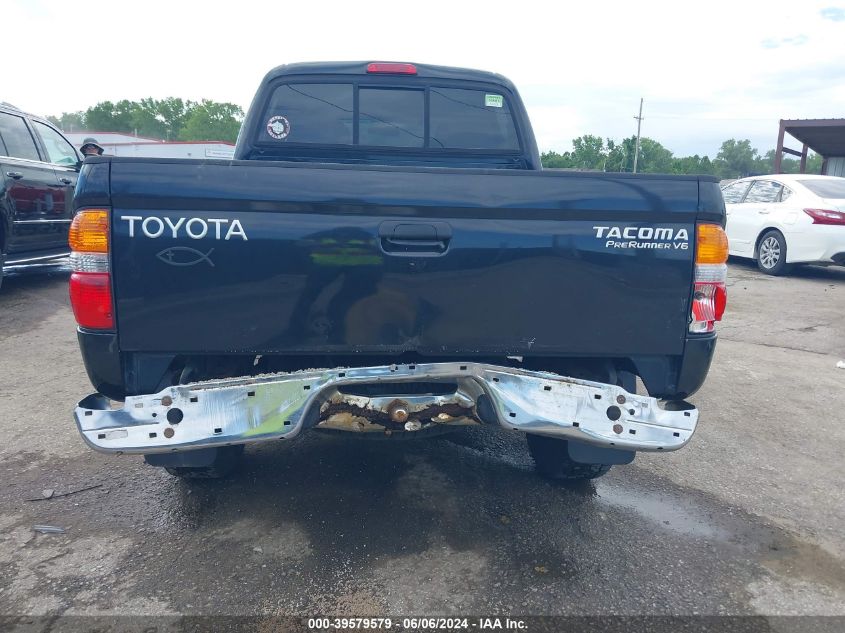 2002 Toyota Tacoma Prerunner V6 VIN: 5TEGN92N32Z085853 Lot: 39579579