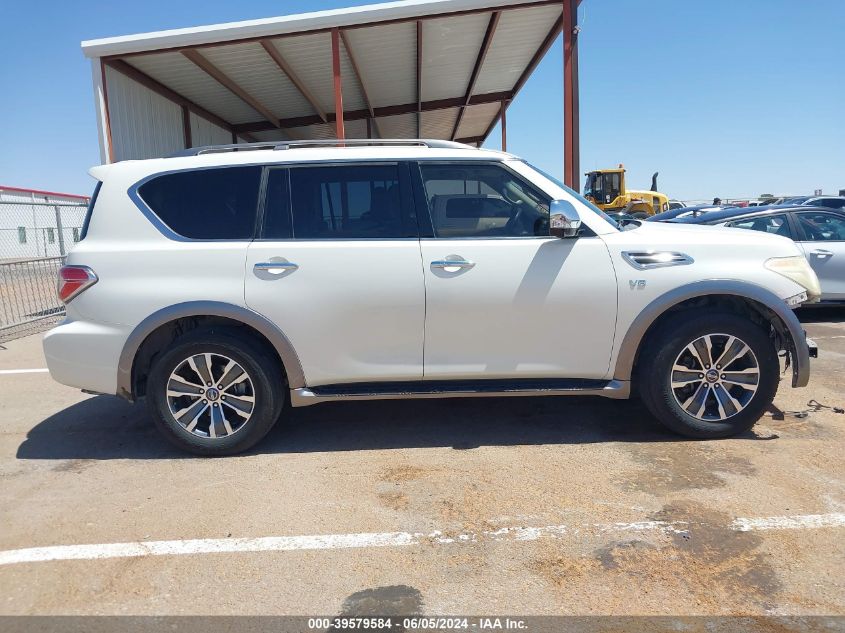 2017 Nissan Armada Sl VIN: JN8AY2NDXH9001754 Lot: 39579584