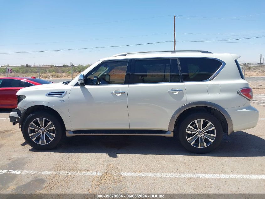 2017 Nissan Armada Sl VIN: JN8AY2NDXH9001754 Lot: 39579584