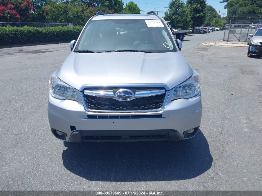 2016 Subaru Forester 2.5I Limited VIN: JF2SJAHC0GH449282 Lot: 39579589