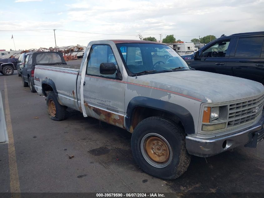 1988 Chevrolet Gmt-400 K3500 VIN: 1GCGK34KXJE165449 Lot: 39579590