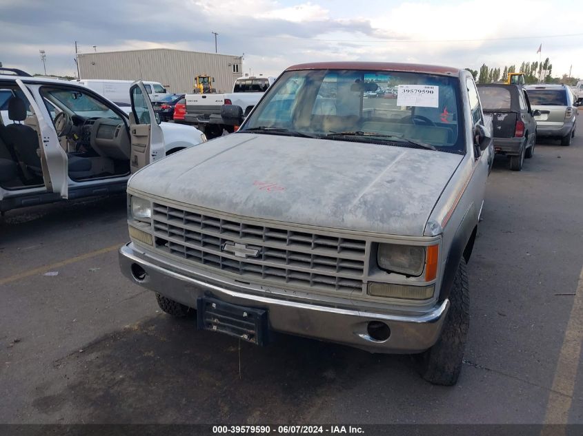 1988 Chevrolet Gmt-400 K3500 VIN: 1GCGK34KXJE165449 Lot: 39579590