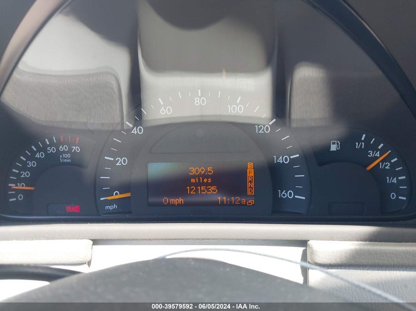 2001 Mercedes-Benz C 320 VIN: WDBRF64J31F054028 Lot: 39579592