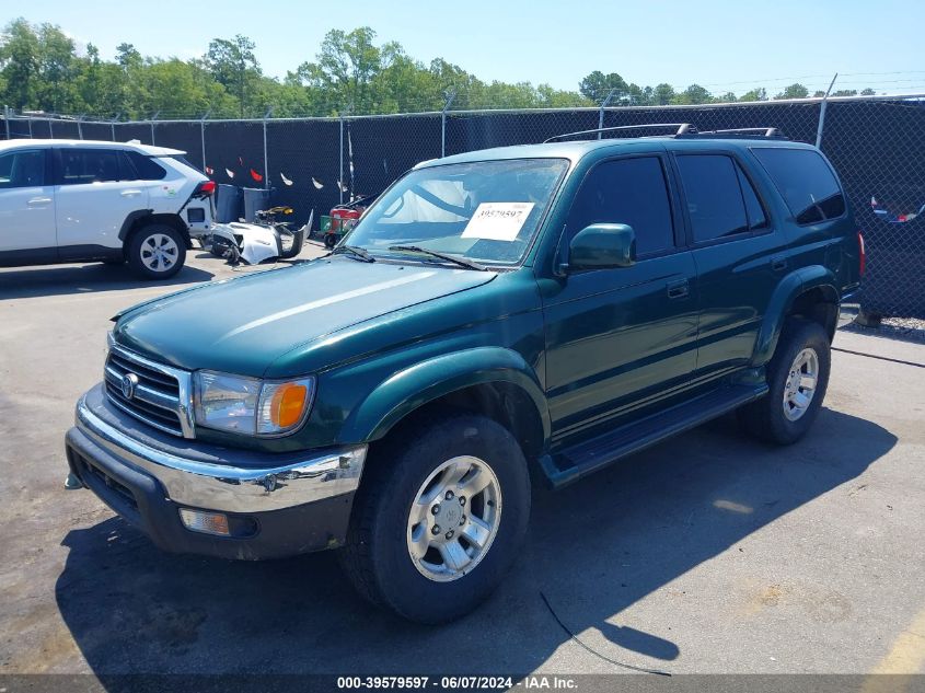 2000 Toyota 4Runner Sr5 V6 VIN: JT3HN86R5Y0275064 Lot: 39579597