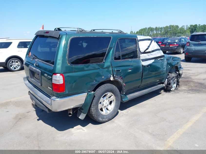 2000 Toyota 4Runner Sr5 V6 VIN: JT3HN86R5Y0275064 Lot: 39579597